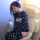 A skinny, but pretty girl sits down on a toilet, cuts a barely audible, airy fart, and takes a shit with a few audible, soft-sounding plops. Some pissing as well. Nice, natural video. Presented in 720P HD. Over 3 minutes.